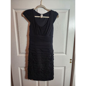 Women's Sangria Black Dress, Size 6